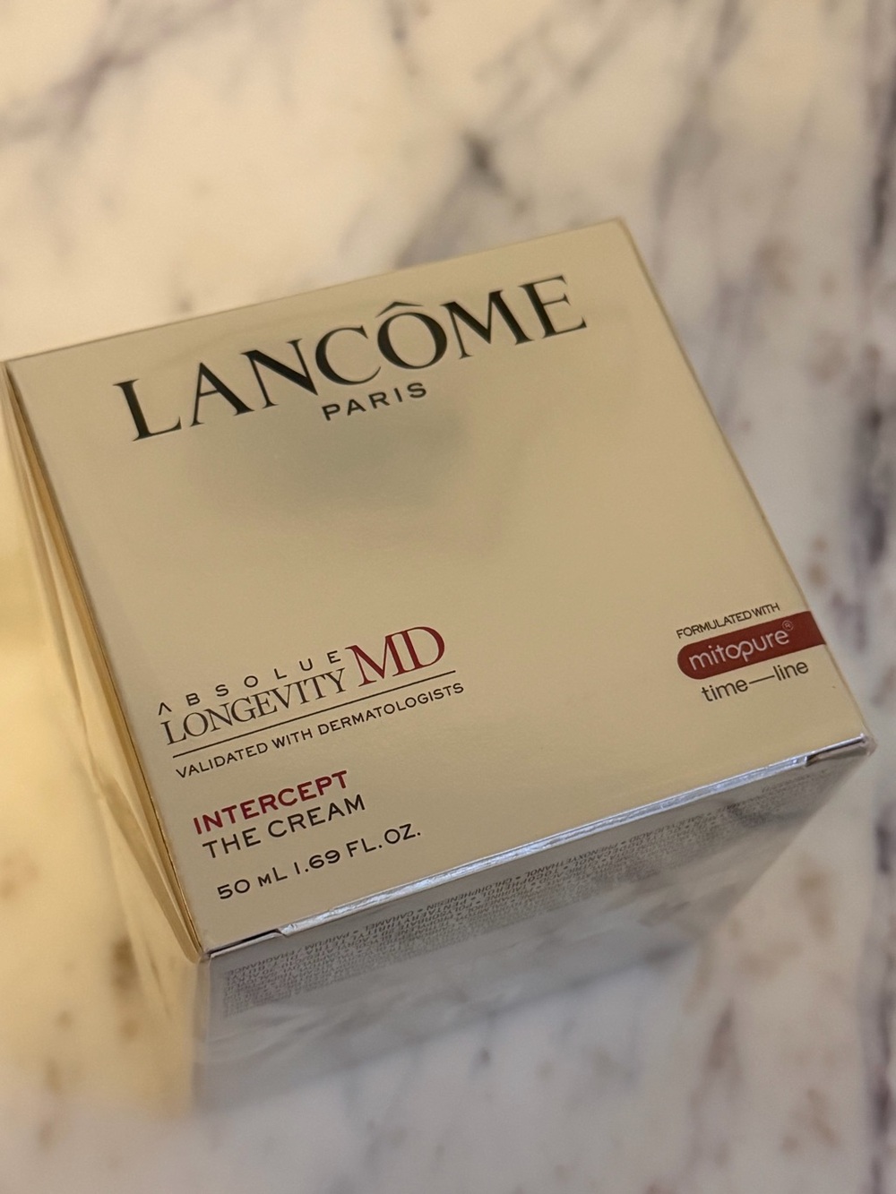 Lancôme Absolue Longevity MD Intercept The Cream NEW